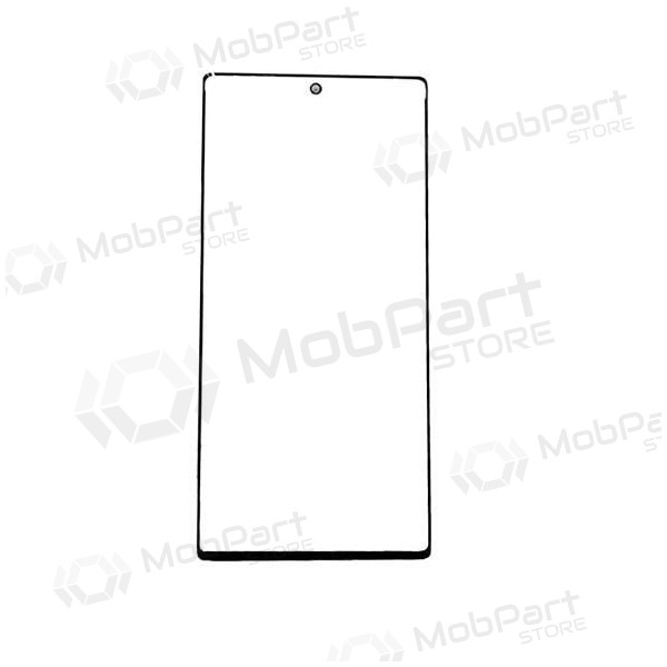 Samsung N975 Galaxy Note 10+ Ekrāna stikliņš (melns) (for screen refurbishing) (OEM)