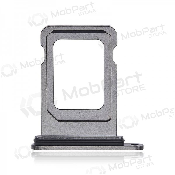Apple iPhone 14 Pro / 14 Pro Max SIM kartes turētājs (melns)
