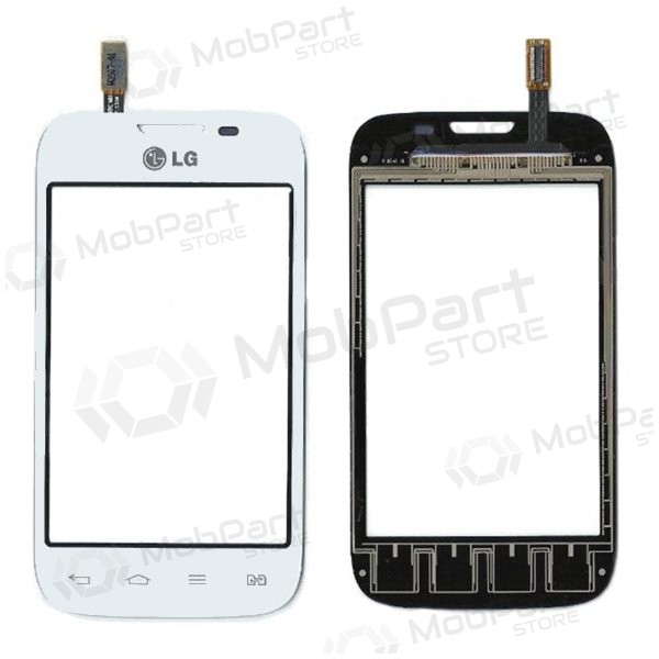 LG L40 Dual D170 skārienjūtīgais ekrāns / panelis (balts)