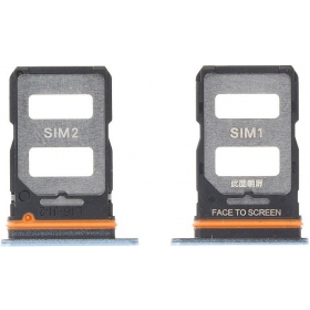 Xiaomi 12T / 12T Pro SIM kartes turētājs (zils)