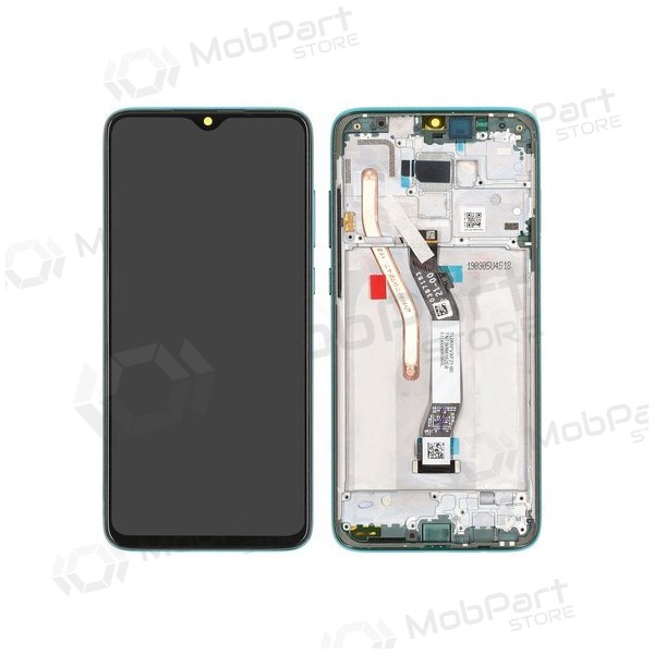 Xiaomi Redmi Note 8 Pro ekrāns (zaļš) (ar rāmīti) (service pack) (oriģināls)