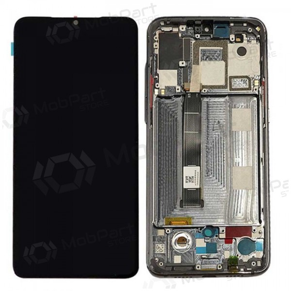 Xiaomi Mi 9 ekrāns (melns) (ar rāmīti) (oriģināls) Xiaomi Mi 9 ekrāns (melns) (ar rāmīti) (oriģināls)
