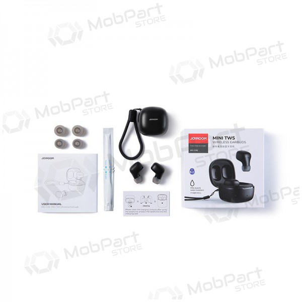 Bezvadu brīvroku aprīkojums Joyroom TWS MG-C05 (melna)