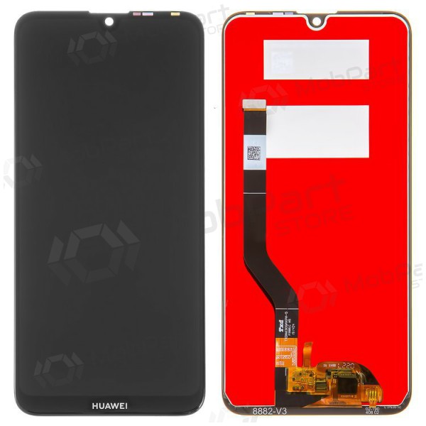 Huawei Y7 / Y7 PRO / Y7 Prime 2019 ekrāns (melns) - Premium