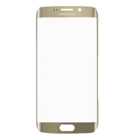 Samsung G925F Galaxy S6 Edge Ekrāna stikliņš (zelta) (for screen refurbishing)