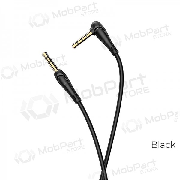 Audio adapteris Hoco UPA15 AUX 3,5mm į 3,5mm (melns)