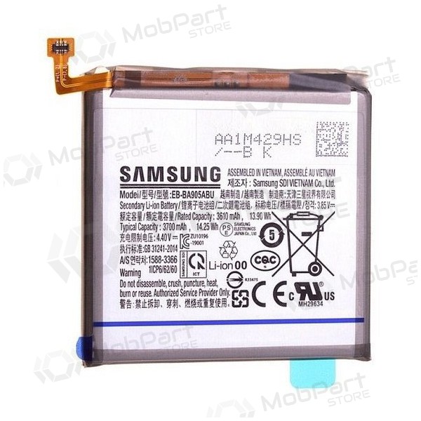 Samsung A805F Galaxy A80 2019 (EB-BA905ABU) baterija / akumulators (3700mAh) (service pack) (oriģināls)
