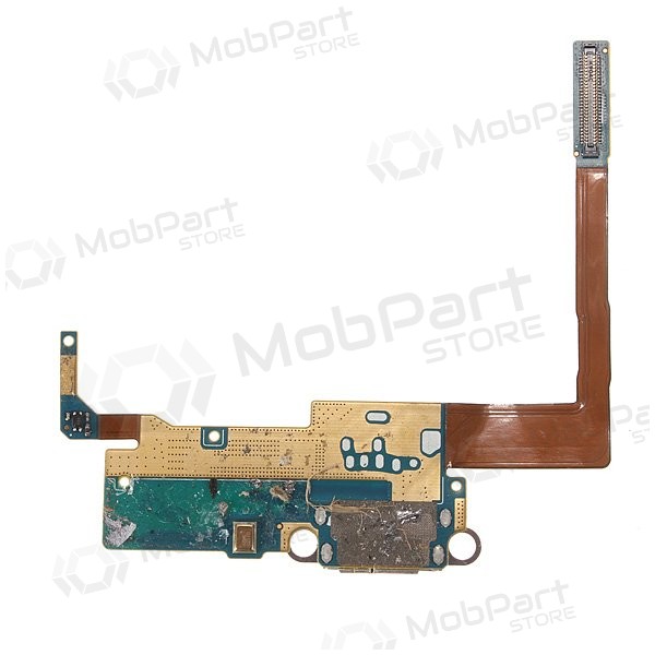 Samsung N9000 Galaxy Note 3 / N9005 Galaxy Note 3 uzlādes ligzda un mikrofona šleife (lietots, oriģināls)