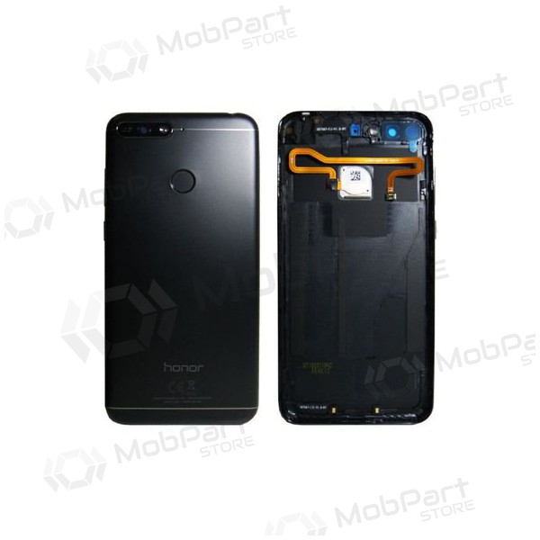 Huawei Honor 7A aizmugurējais baterijas vāciņš (melns) (lietots grade A, oriģināls)