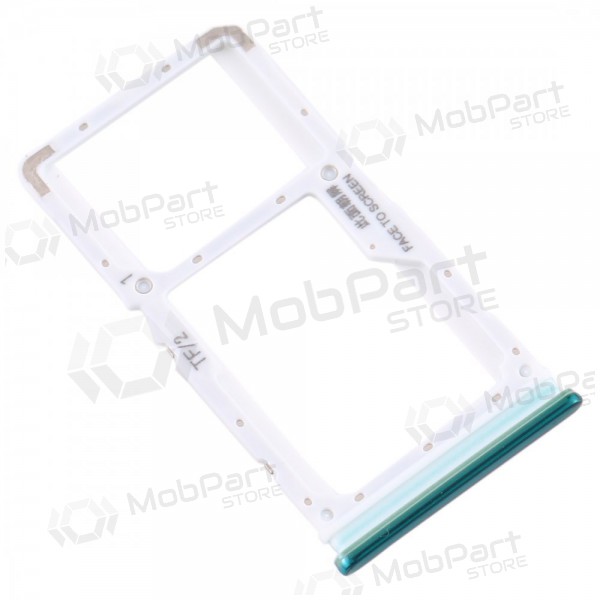 Xiaomi Redmi Note 8 Pro SIM kartes turētājs zaļš (Forest Green) Xiaomi Redmi Note 8 Pro SIM kartes turētājs zaļš (Forest Green)