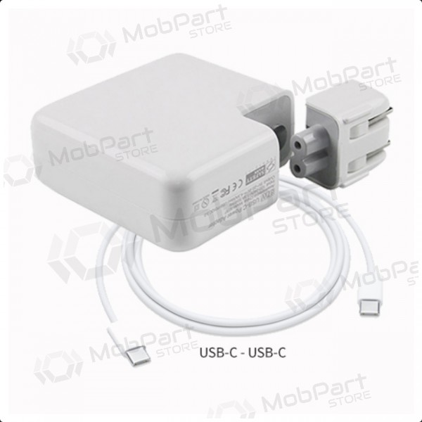 USB-C, 29W klēpjdatora lādētājs