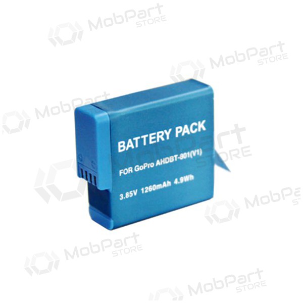 GoPro AHDBT-801(V1) / Gopro 8 / 7 / 6 / 5 baterija / akumulators (1260mAh)