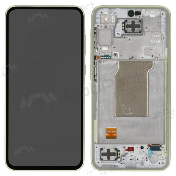 Samsung Galaxy A35 ekrāns (Awesome Lemon) (ar rāmīti) (oriģināls) Samsung Galaxy A35 ekrāns (Awesome Lemon) (ar rāmīti) (oriģināls)