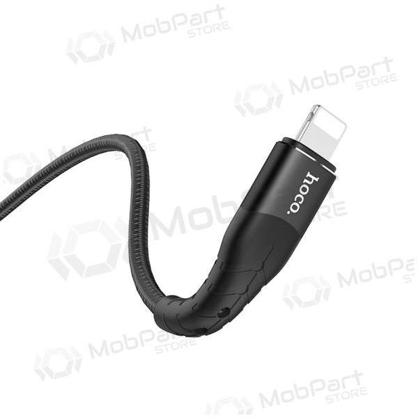 USB kabelis Hoco U64 PD Type-C - Lightning (melns)