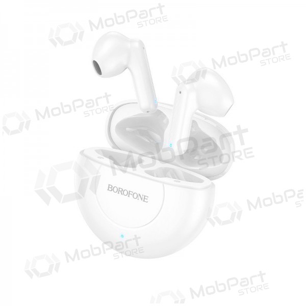 Bezvadu brīvroku aprīkojums Borofone BE54 Rejoice TWS (balta)