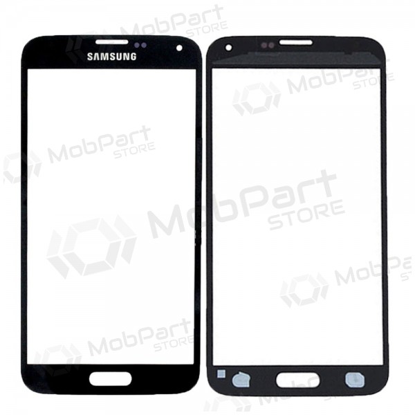 Samsung G900F Galaxy S5 Ekrāna stikliņš (melns) (for screen refurbishing)