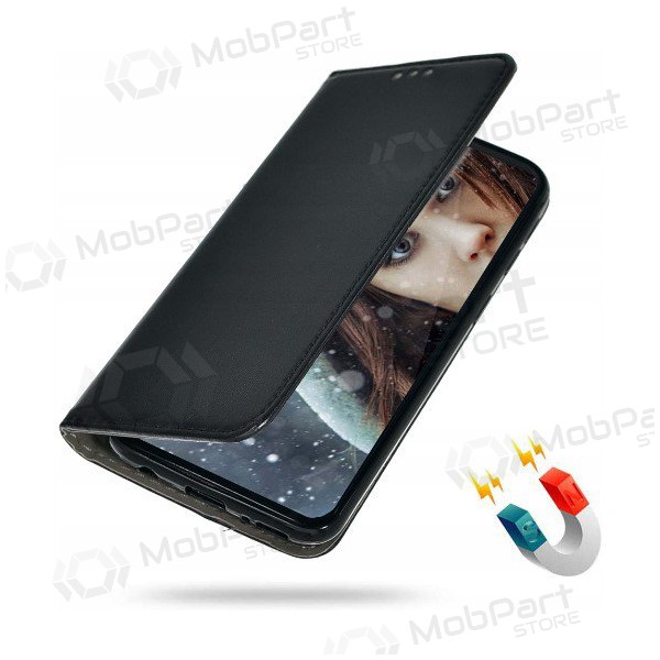 Huawei Y6P maciņš "Smart Magnetic" (melns)