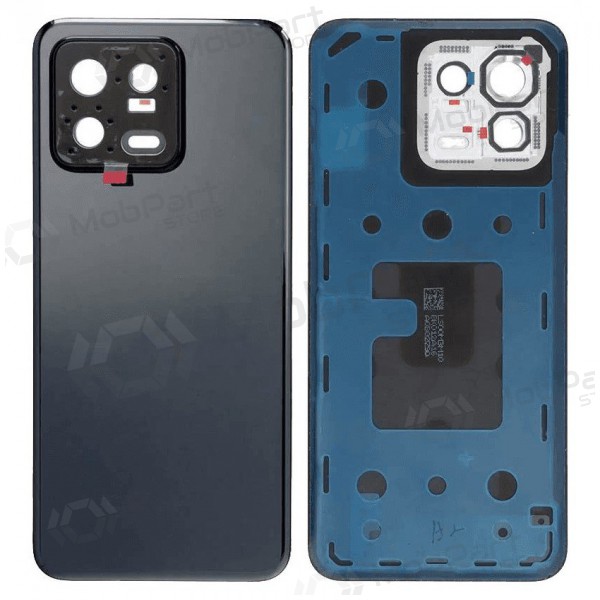 Galinis dangtelis Xiaomi 13 Black oriģināls (service pack)