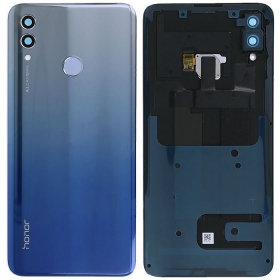 Huawei Honor 10 Lite aizmugurējais baterijas vāciņš zils (Sky Blue) (lietots grade C, oriģināls)