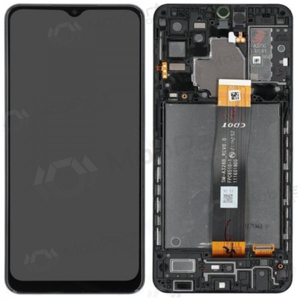 Samsung Galaxy A32 5G ekrāns (melns) (ar rāmīti) (Premium) Samsung Galaxy A32 5G ekrāns (melns) (ar rāmīti) (Premium)