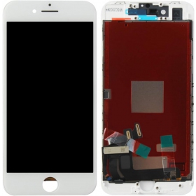 Apple iPhone 8 / SE 2020 / SE 2022 ekrāns (balts) (lietots grade B, oriģināls)