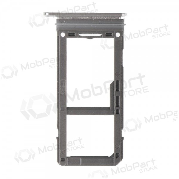 Samsung G950F Galaxy S8 / G955F Galaxy S8+ SIM kartes turētājs (sudraba) Samsung G950F Galaxy S8 / G955F Galaxy S8+ SIM kartes turētājs (sudraba)