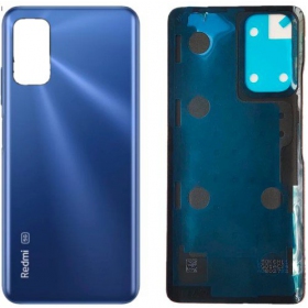 Xiaomi Redmi Note 10 5G aizmugurējais baterijas vāciņš (zils)