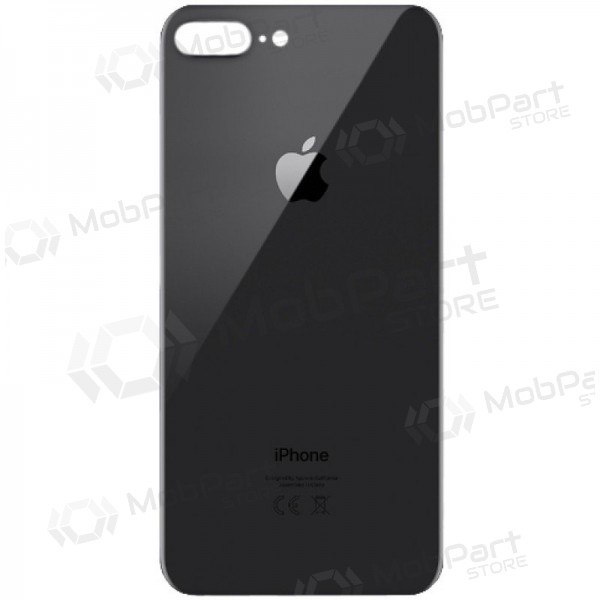 Apple iPhone 8 Plus aizmugurējais baterijas vāciņš pelēks (space grey)