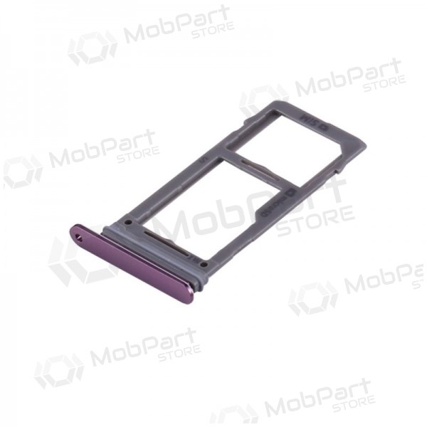 Samsung G960 Galaxy S9 / G965 Galaxy S9+ SIM kartes turētājs violets (Lilac Purple)