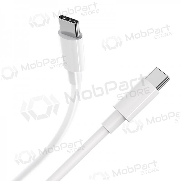 USB kabelis Hoco X51 Type-C - Type-C 20V 5A 100W 2.0m (balts)