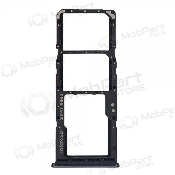 Samsung A705 Galaxy A70 2019 SIM kartes turētājs (melns)