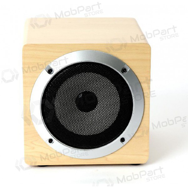 Bluetooth pārnēsājams skaļrunis OMEGA WOODEN OG60 (MicroSD, brīvroku aprīkojums, AUX,FM) (brūns) Bluetooth pārnēsājams skaļrunis OMEGA WOODEN OG60 (MicroSD, brīvroku aprīkojums, AUX,FM) (brūns)