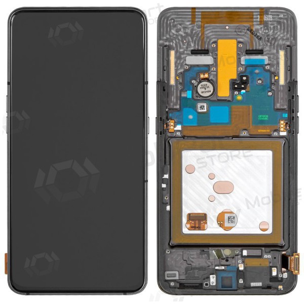 Samsung A805F Galaxy A80 ekrāns (melns) (service pack) (oriģināls)