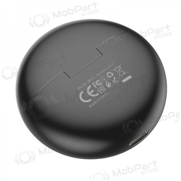 Bezvadu brīvroku aprīkojums Borofone BE54 Rejoice TWS (melna) Bezvadu brīvroku aprīkojums Borofone BE54 Rejoice TWS (melna)
