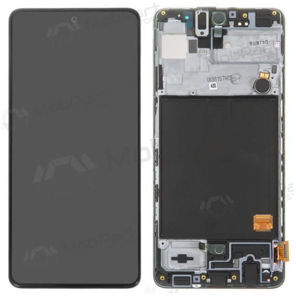 Samsung A515 Galaxy A51 (2020) ekrāns (melns) (service pack) (oriģināls)