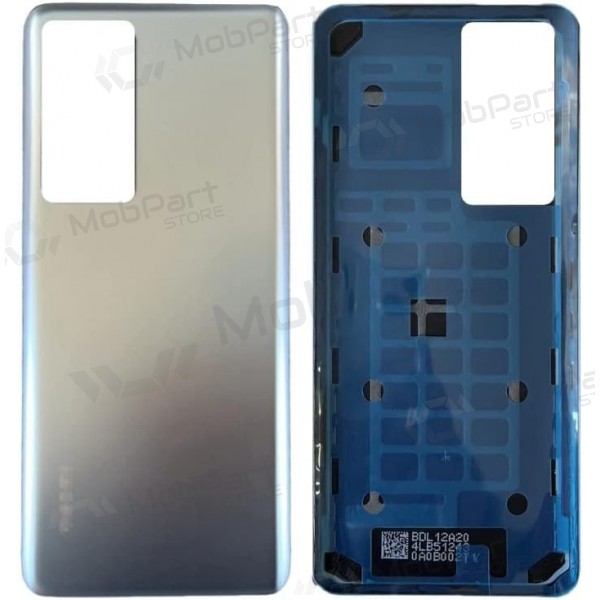 Xiaomi 12T / 12T Pro aizmugurējais baterijas vāciņš (sudraba)