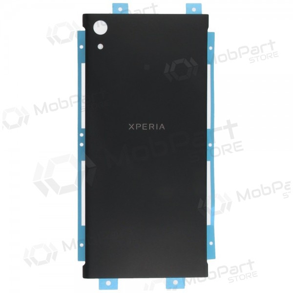 Sony G3221 Xperia XA1 Ultra aizmugurējais baterijas vāciņš (melns) (lietots grade B, oriģināls)