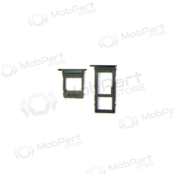 Samsung A530 Galaxy A8 2018 SIM kartes turētājs (2gab) (melns) Samsung A530 Galaxy A8 2018 SIM kartes turētājs (2gab) (melns)