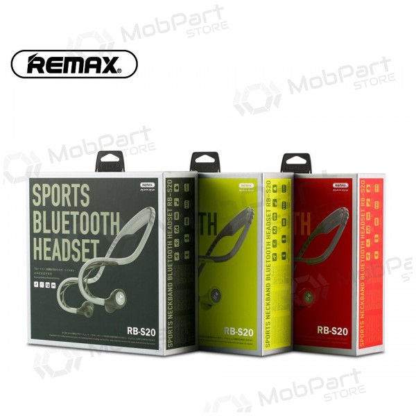 Bezvadu brīvroku aprīkojums Remax RB-S20 Bluetooth (žalia)