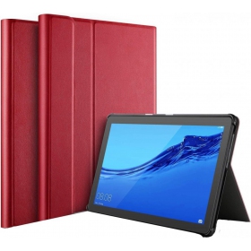 Lenovo Tab M10 X505 / X605 10.1 maciņš "Folio Cover" (sarkans)