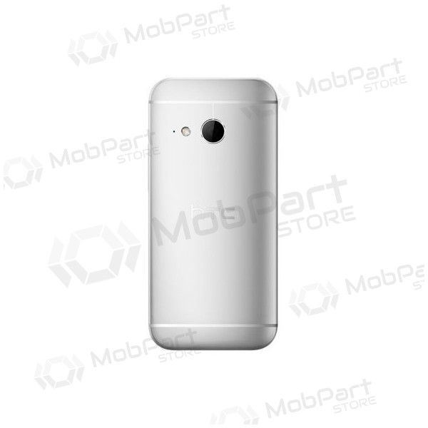 HTC One Mini 2 (M8 mini) aizmugurējais baterijas vāciņš (sudraba) (lietots grade A, oriģināls)