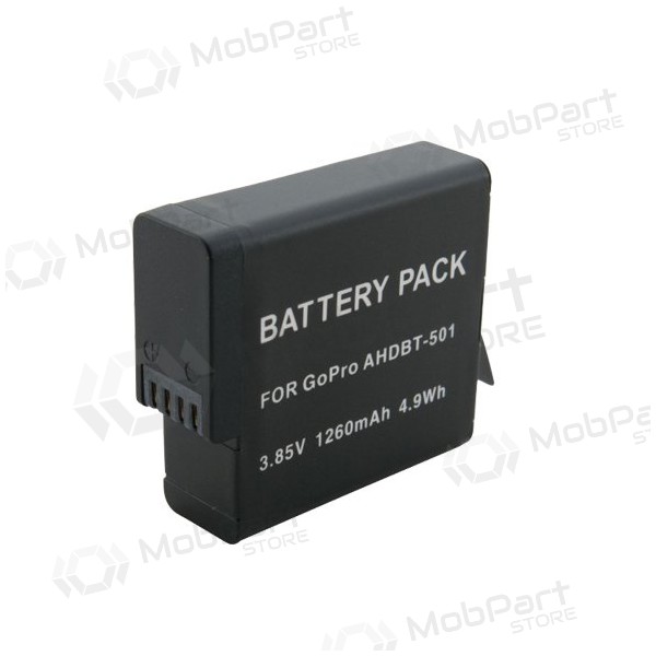 GoPro AHDB-501 baterija / akumulators (1260mAh)