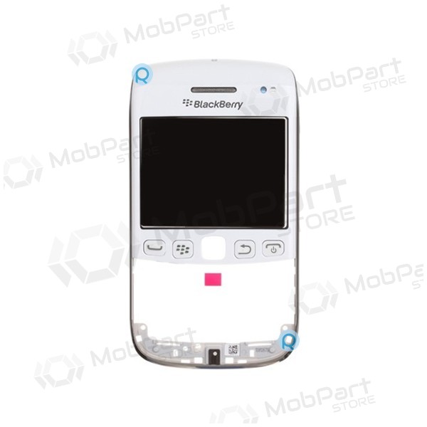 BlackBerry 9790 skārienjūtīgais ekrāns / panelis su priekiniu rėmeliu un garsiakalbiu (balts) (lietots, oriģināls)