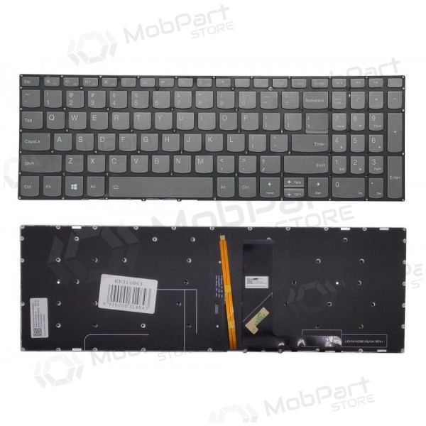 LENOVO IdeaPad 520-15ikb, US klaviatūra