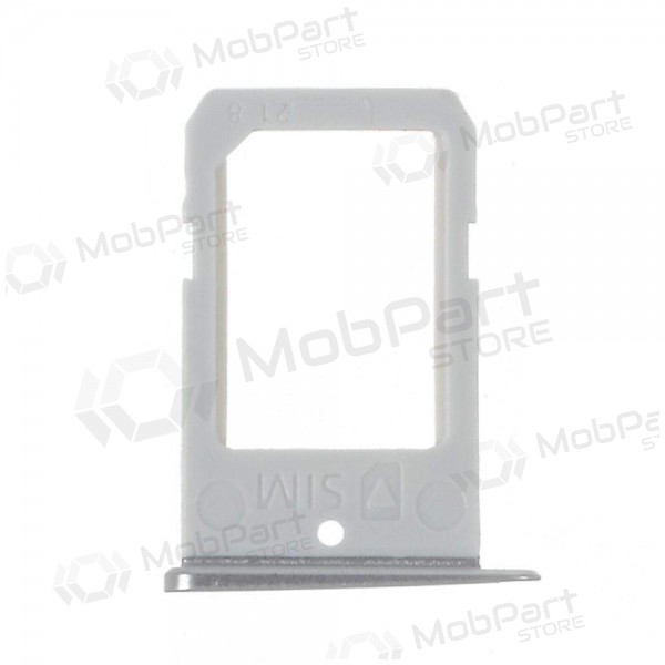 Samsung G925 Galaxy S6 Edge SIM kartes turētājs (sudraba) Samsung G925 Galaxy S6 Edge SIM kartes turētājs (sudraba)