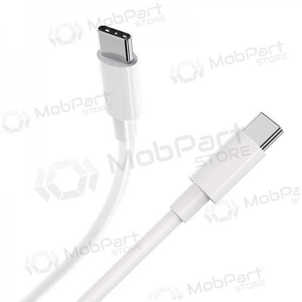 USB kabelis Hoco X51 Type-C - Type-C 20V 5A 100W 1.0m (balts)
