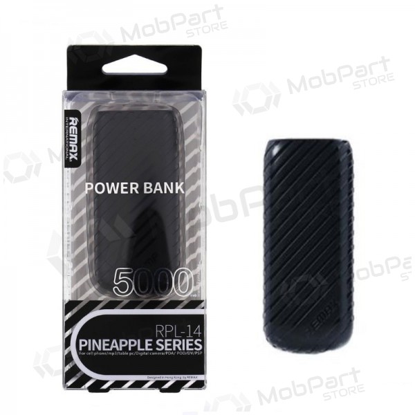 Ārējā baterija Power Bank Proda Power Box PPL-14 30000mAh 2xUSB 1A+2A (melna)