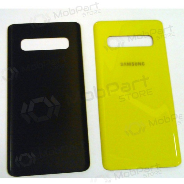 Samsung G973 Galaxy S10 aizmugurējais baterijas vāciņš dzeltens (Canary Yellow)