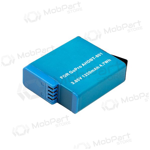 GOPRO AHDBT-801 1220mAh fotokameras baterija / akumulators GOPRO AHDBT-801 1220mAh fotokameras baterija / akumulators