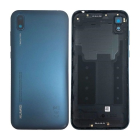 Huawei Y5 2019 aizmugurējais baterijas vāciņš (Sapphire Blue) (lietots grade B, oriģināls)